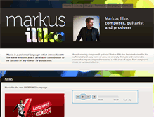 Tablet Screenshot of markusillko.com